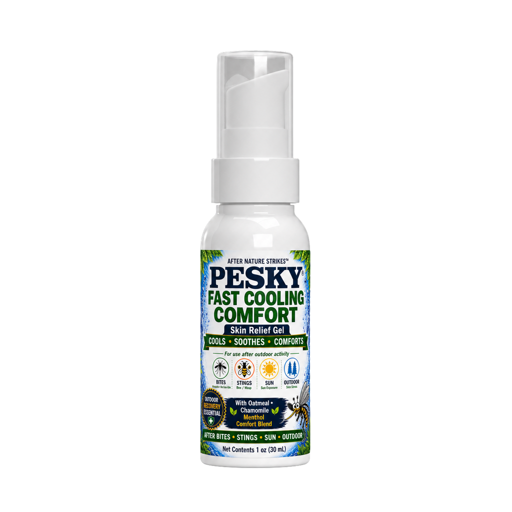 After Nature Strikes™ PESKY® Post-Bite Calming Gel Targeted Skin Comfort Formula