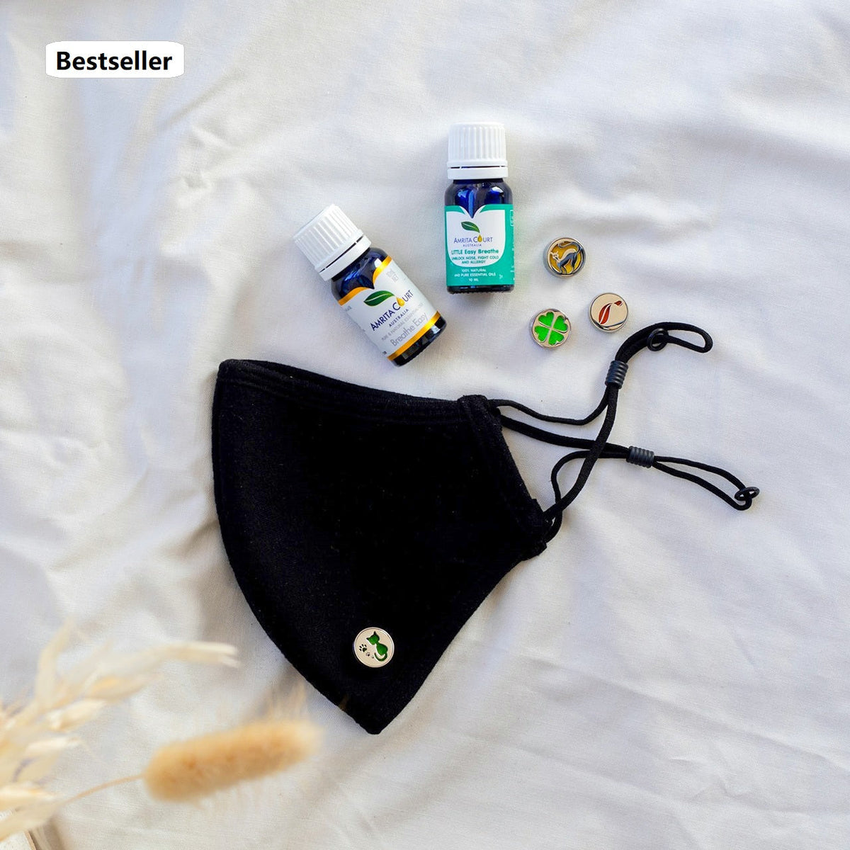 25% OFF | Family Guard Combo | 4 Improved Wearable Diffusers+Breathe Easy+Kid's Breathe | Must-have Family Protection