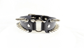 Spiked Submissive Collar – Gothic BDSM Choker With Metal Spikes-0