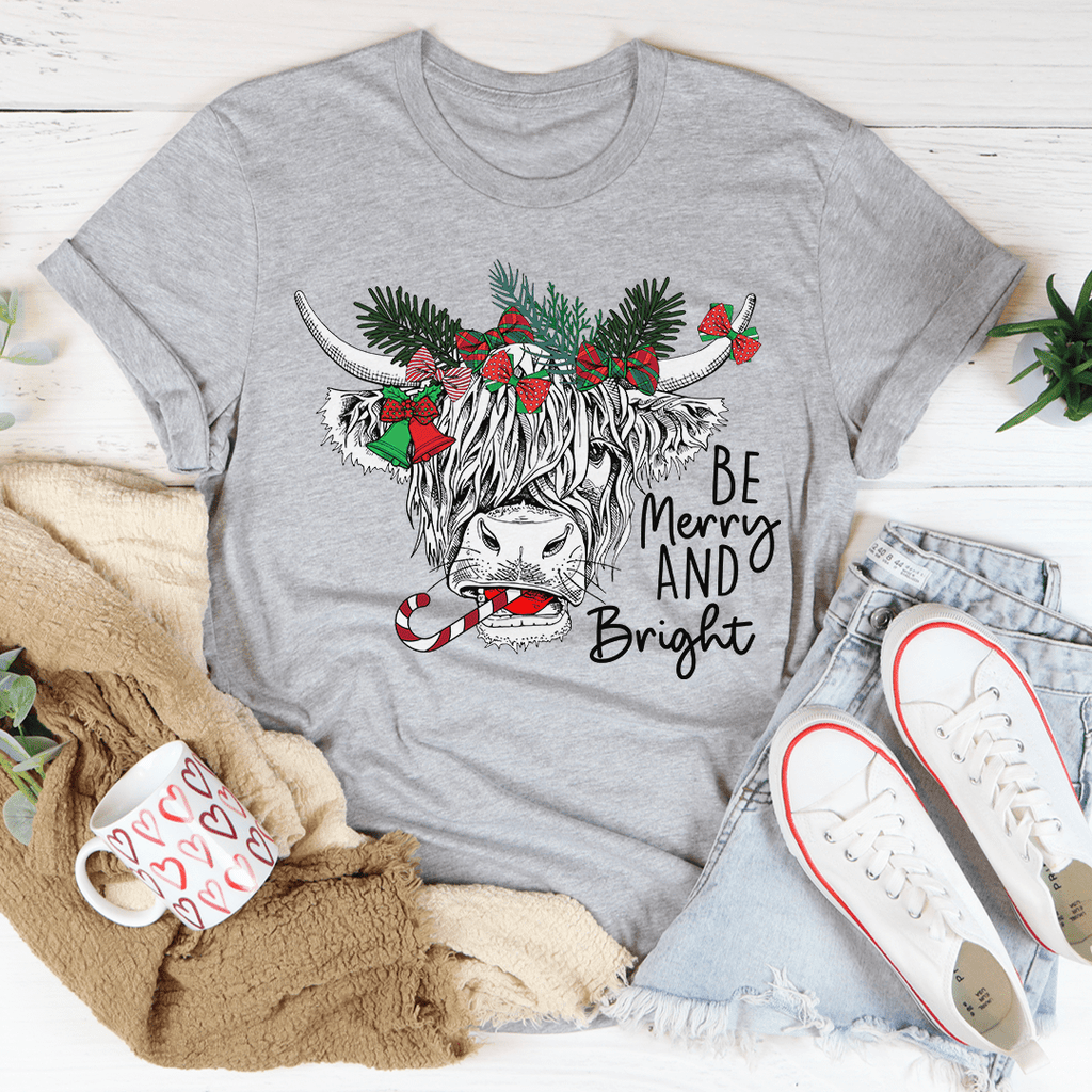 Christmas Cow Tee - T-SHIRT at Dealshubindia