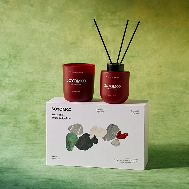 Crimson Tipsy Candle & Diffuser Gift Set