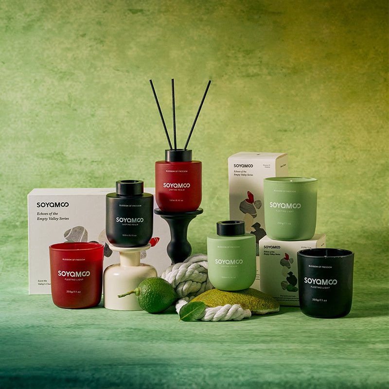Crimson Tipsy Candle & Diffuser Gift Set