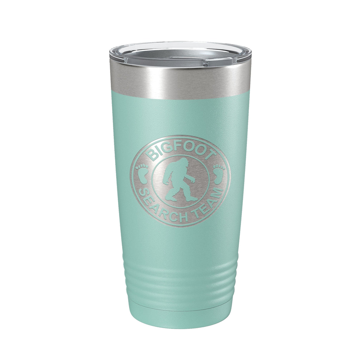 Bigfoot Tumbler Sasquatch Search Team Travel Mug Insulated Laser Engraved Coffee Cup Outdoorsman Gift 20 oz