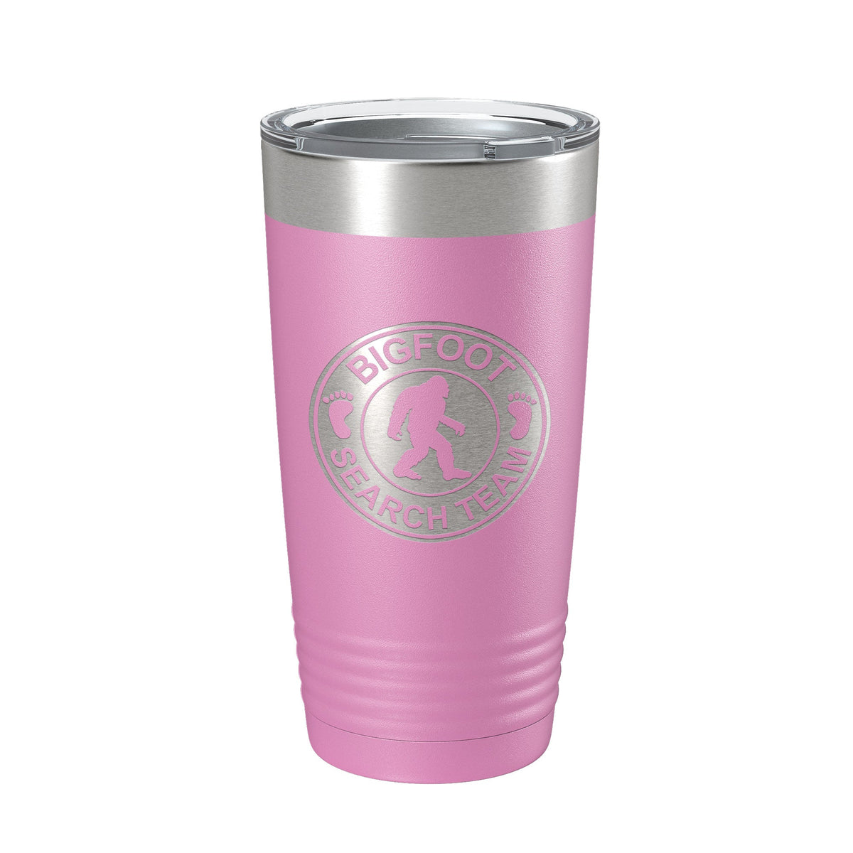 Bigfoot Tumbler Sasquatch Search Team Travel Mug Insulated Laser Engraved Coffee Cup Outdoorsman Gift 20 oz