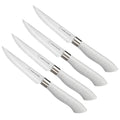 EcoCut 4 Piece Steak Knife Set, Grey - Kitchen Knives at Dealshubindia