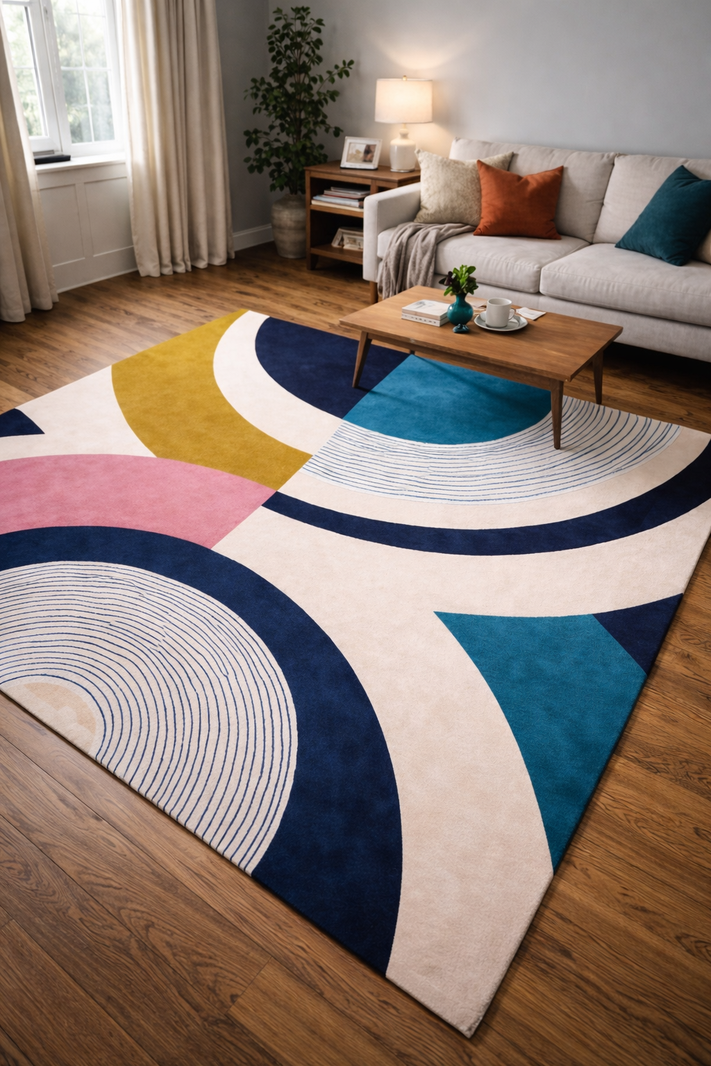 Hand Tufted Rug | Multicolor | Wool | Eclipse by Rugfine