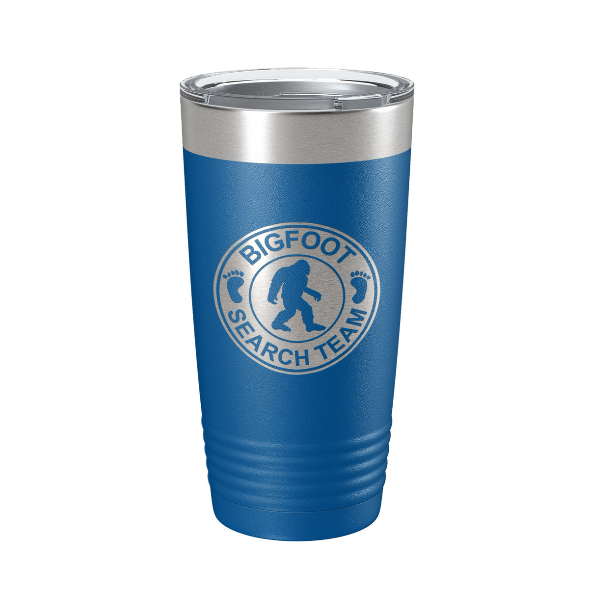 Bigfoot Tumbler Sasquatch Search Team Travel Mug Insulated Laser Engraved Coffee Cup Outdoorsman Gift 20 oz