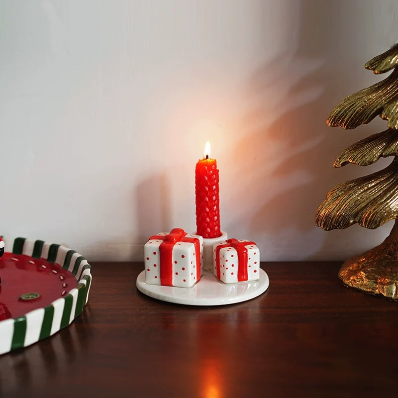 Christmas Candle Holder - candle holder at Dealshubindia