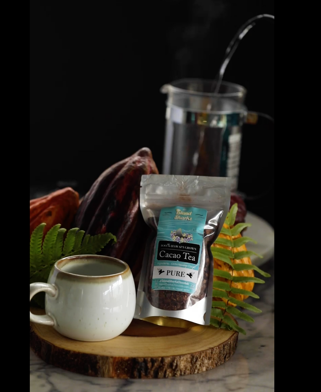 Wholesale 100% Pure Hawaiian Cacao Tea (bulk)