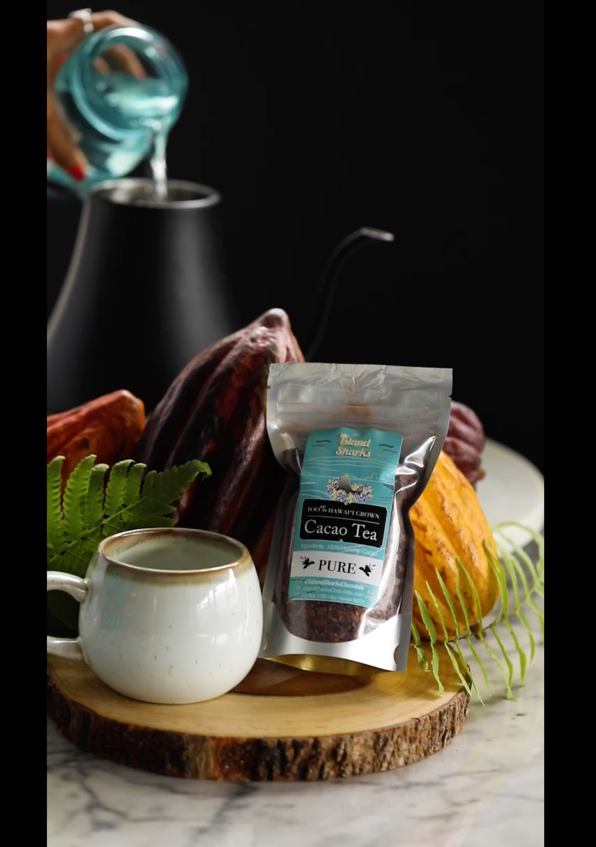 100% Pure Hawaiian Cacao Tea