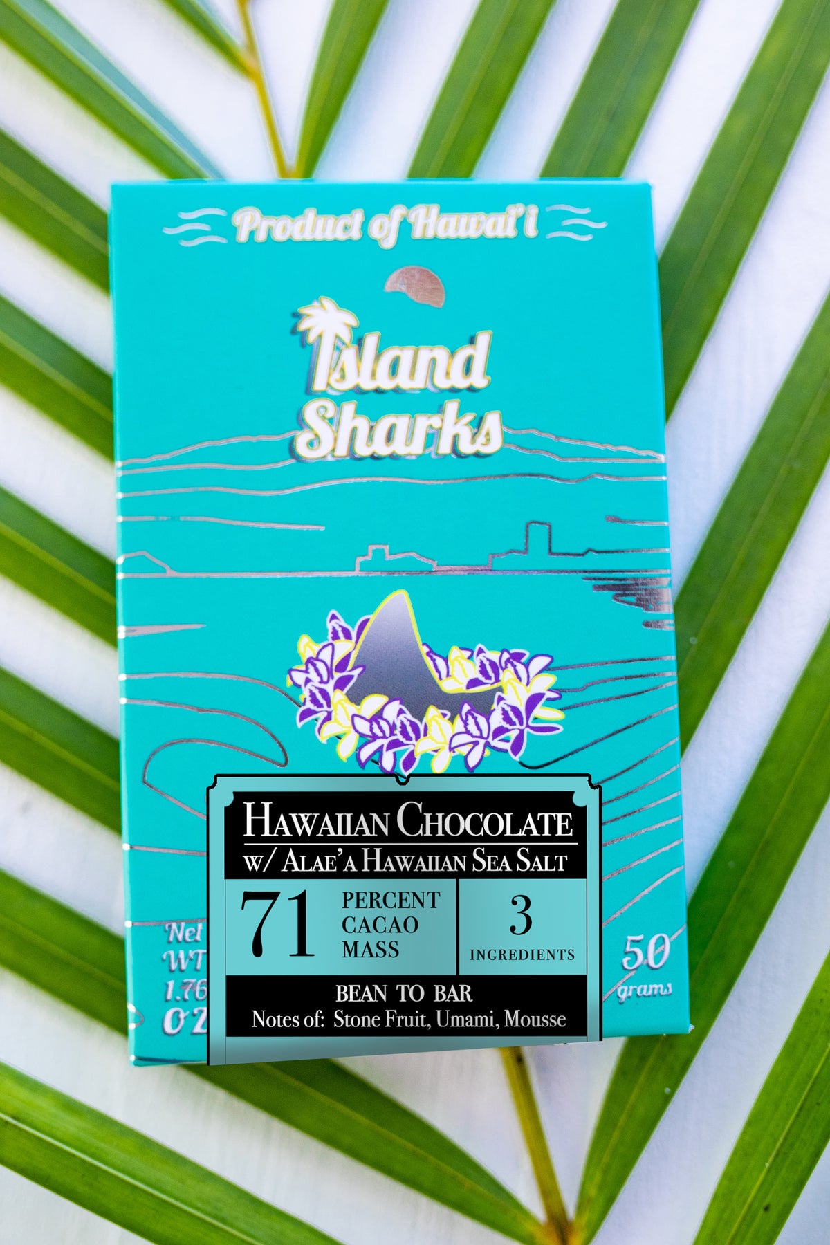 71% Hawai'i Cacao w/ EXTRA Alaea (Hawaiian Sea Salt)