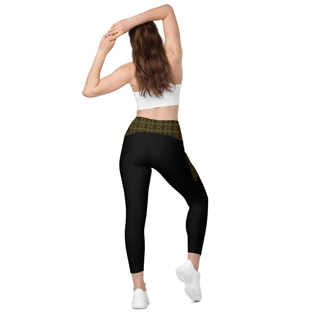 Yoga Fitness Leggings with Pockets - CASUAL WEAR at Dealshubindia