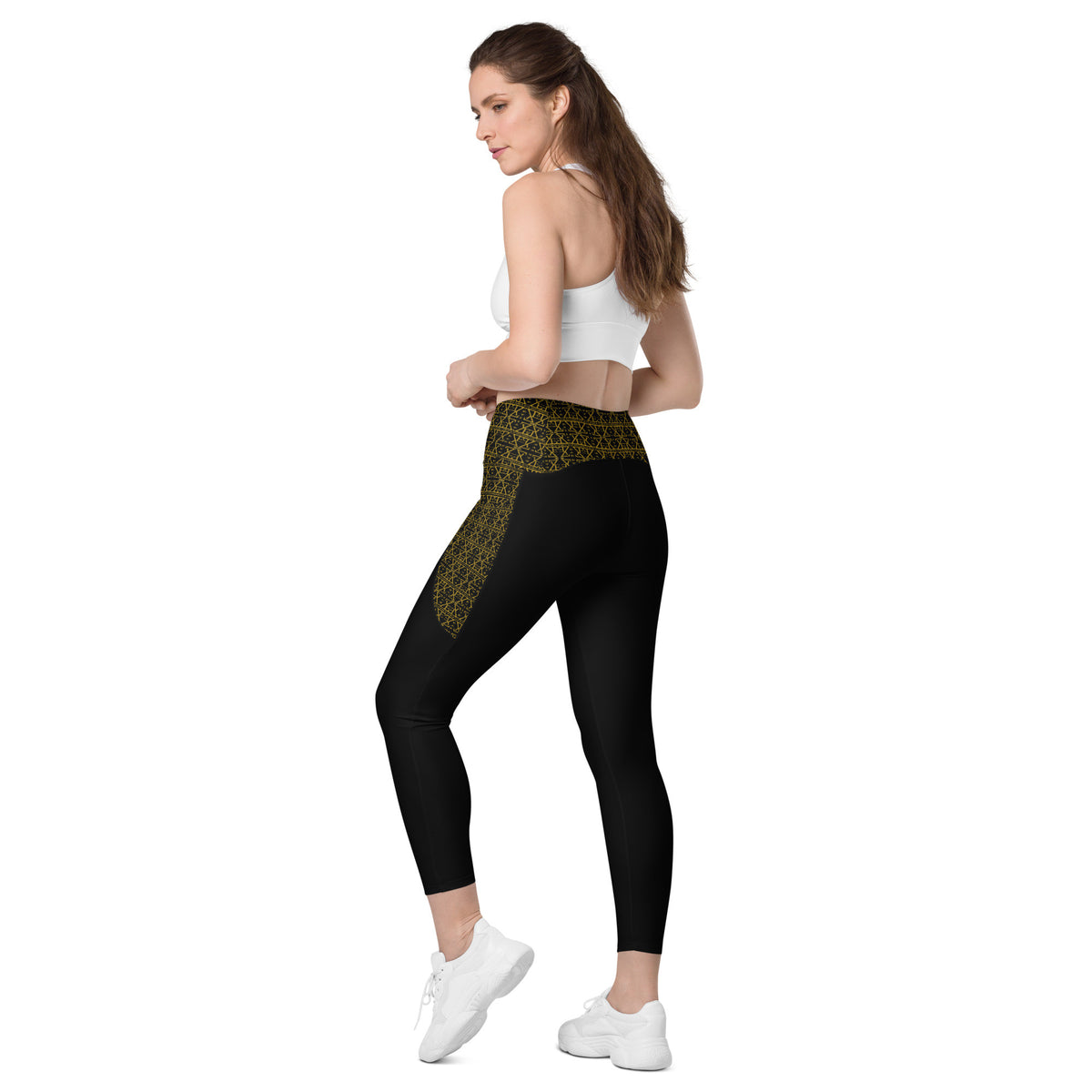 Yoga Fitness Leggings with Pockets-7