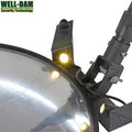 WD-MK led lighted telescopic inspection mirror under car search