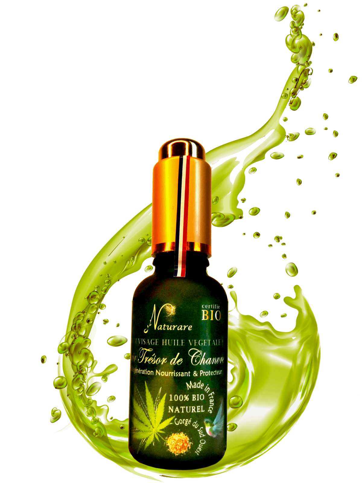PRO - ORGANIC HEMP TREASURE ELIXIR - Vegetable Oil Serum, Food Supplements-0