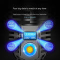 Long Shot Camping Cave Search Waterproof Strong Light Rechargeable Flashlight