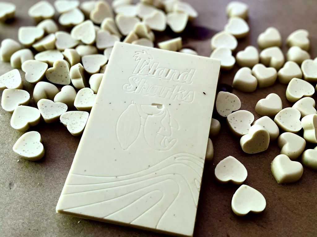 Vegan 0 Percent White Chocolate w/ 100% Hawaiian Vanilla Bean 3-Pack!