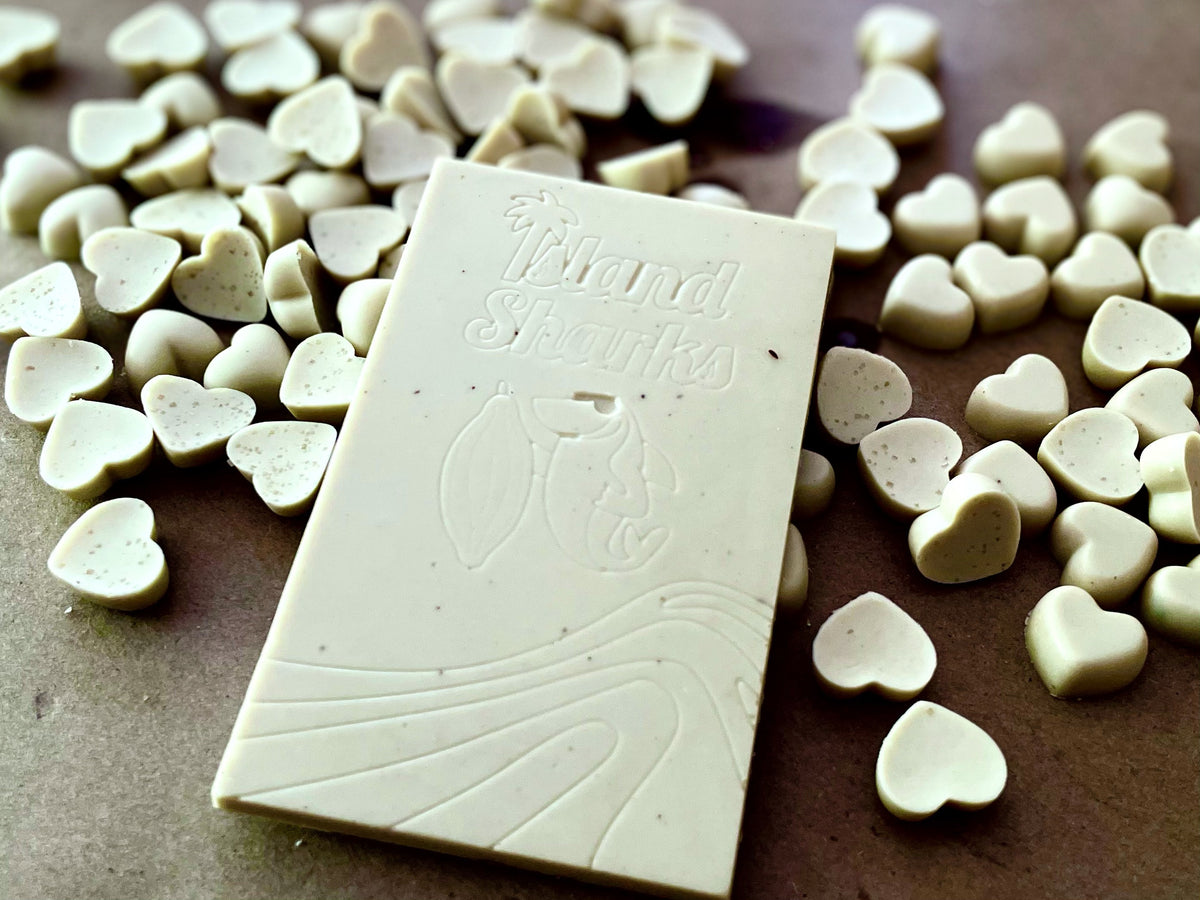 Vegan 0 Percent White Chocolate w/ 100% Hawaiian Vanilla Bean 3-Pack!