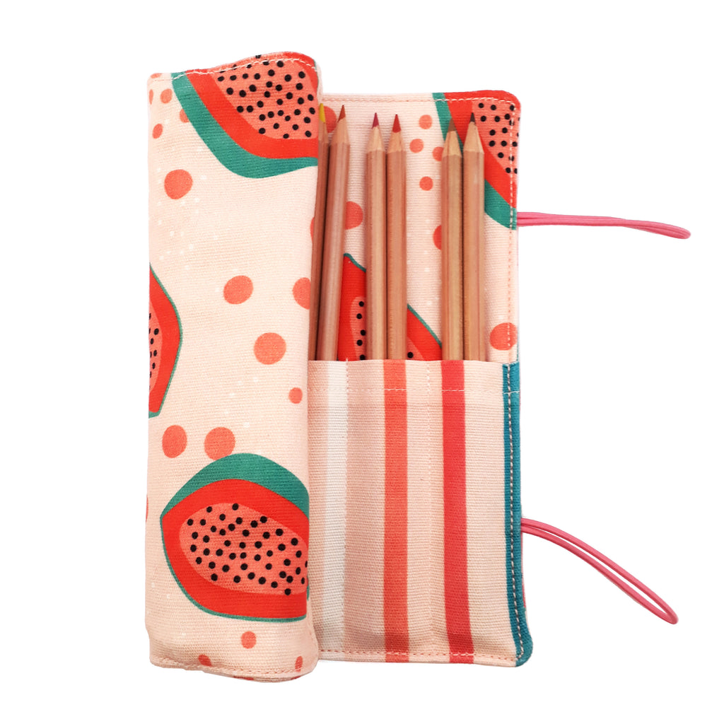 Pencil Case Small Papaya-1