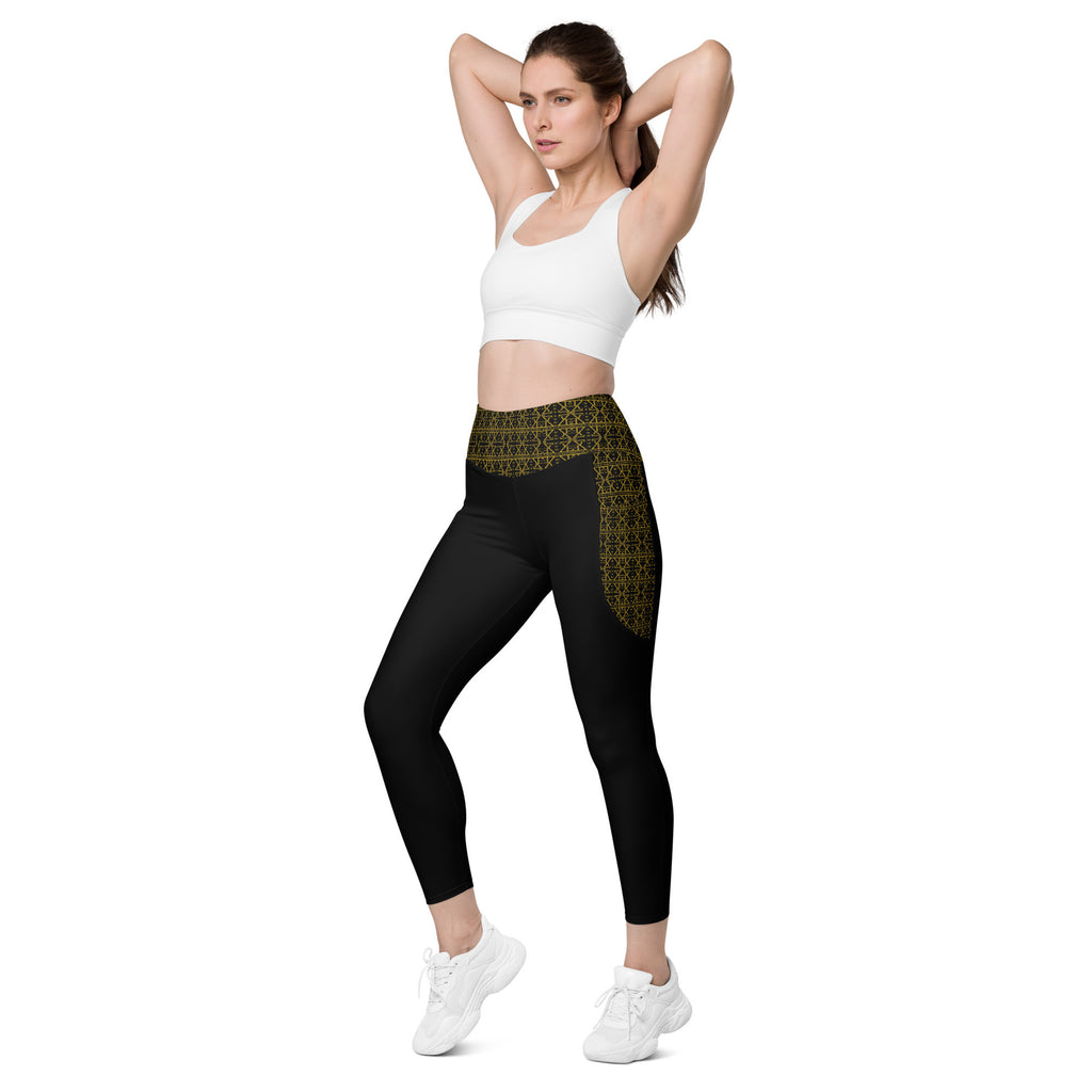 Yoga Fitness Leggings with Pockets-8