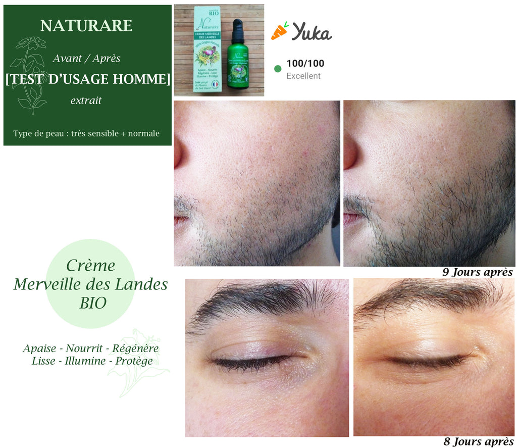 MERVEILLE DES LANDES ORGANIC - Sensitive Skin Care Complete Regeneration Face