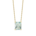Elements Gold Octagonal Fancy Cut Amethyst Necklace-0