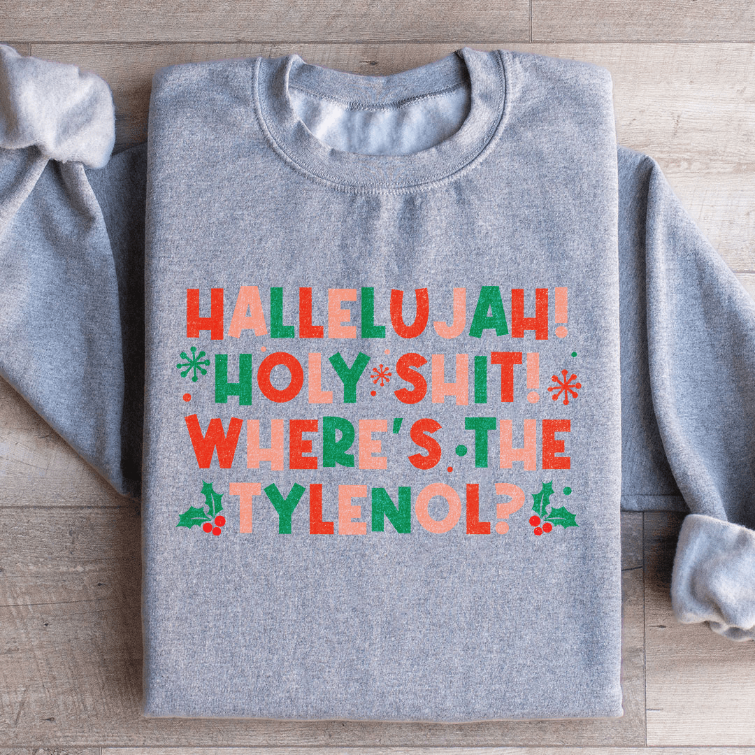 Hallelujah Christmas - Sweat Shirt at Dealshubindia