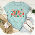 Hallelujah Christmas Tee - T-SHIRT at Dealshubindia