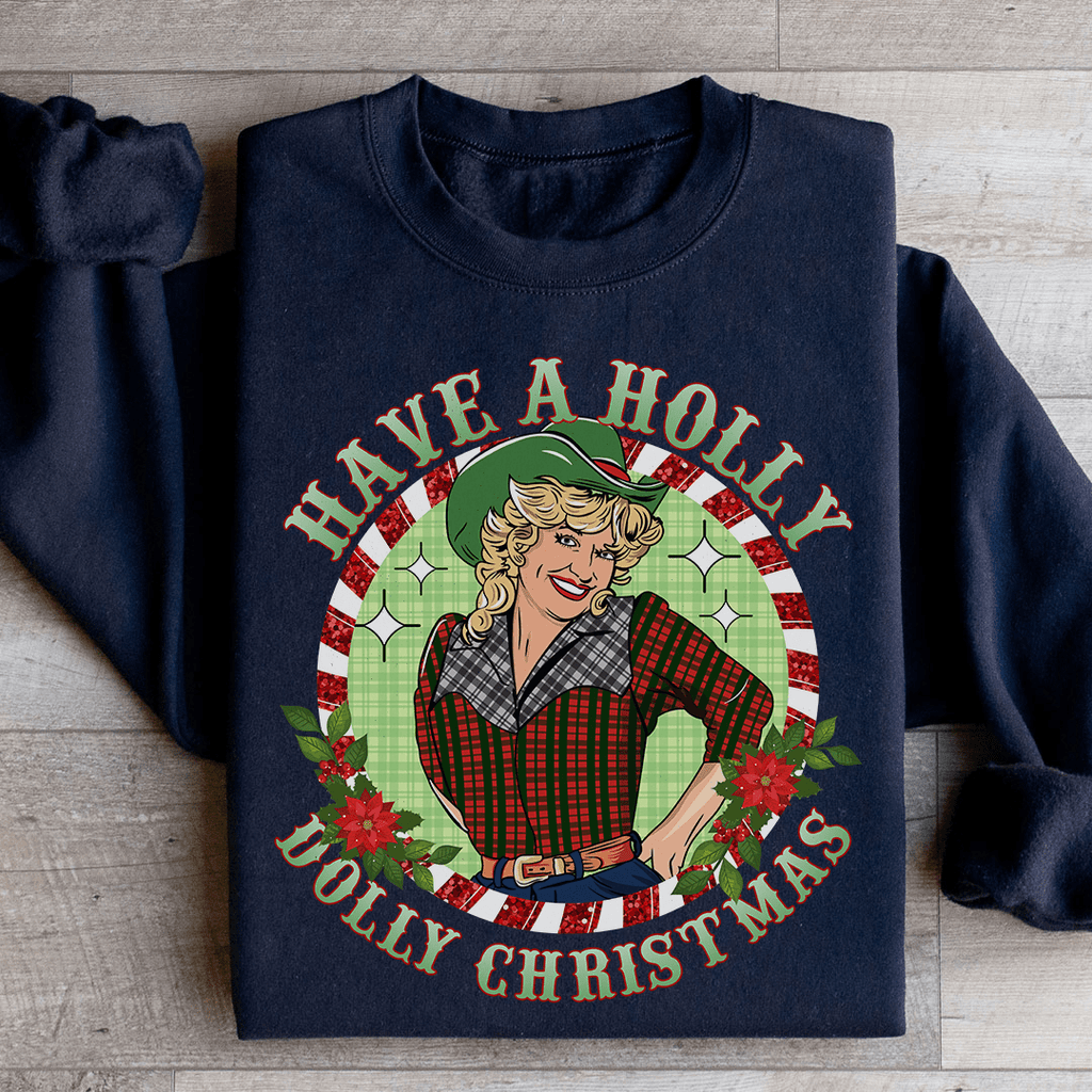 Have A Holly Christmas - Sweat Shirt at Dealshubindia