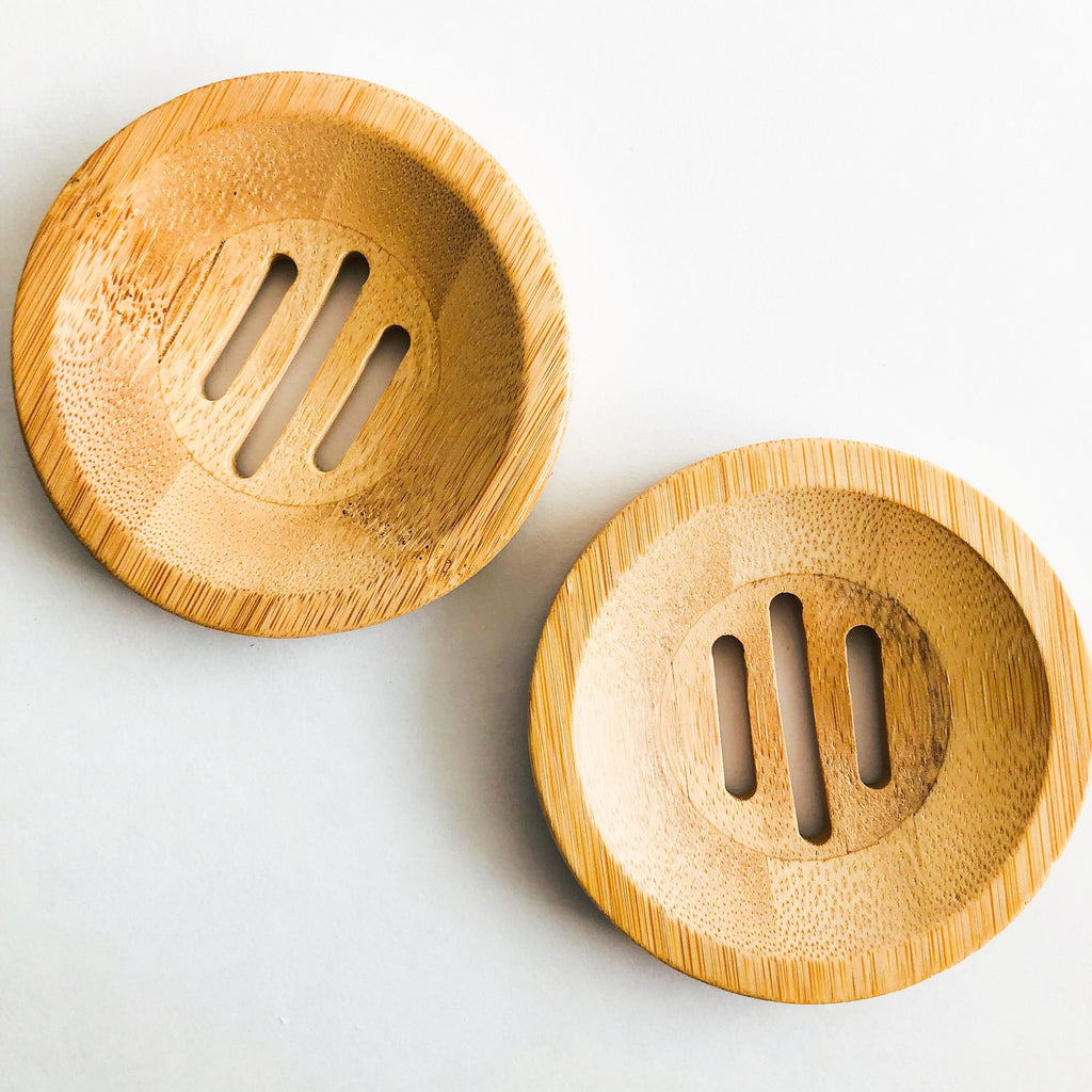 Natural Bamboo Soap & Conditioner Bar Lift - Zero Waste Biodegradable Plastic Free Soap Dish