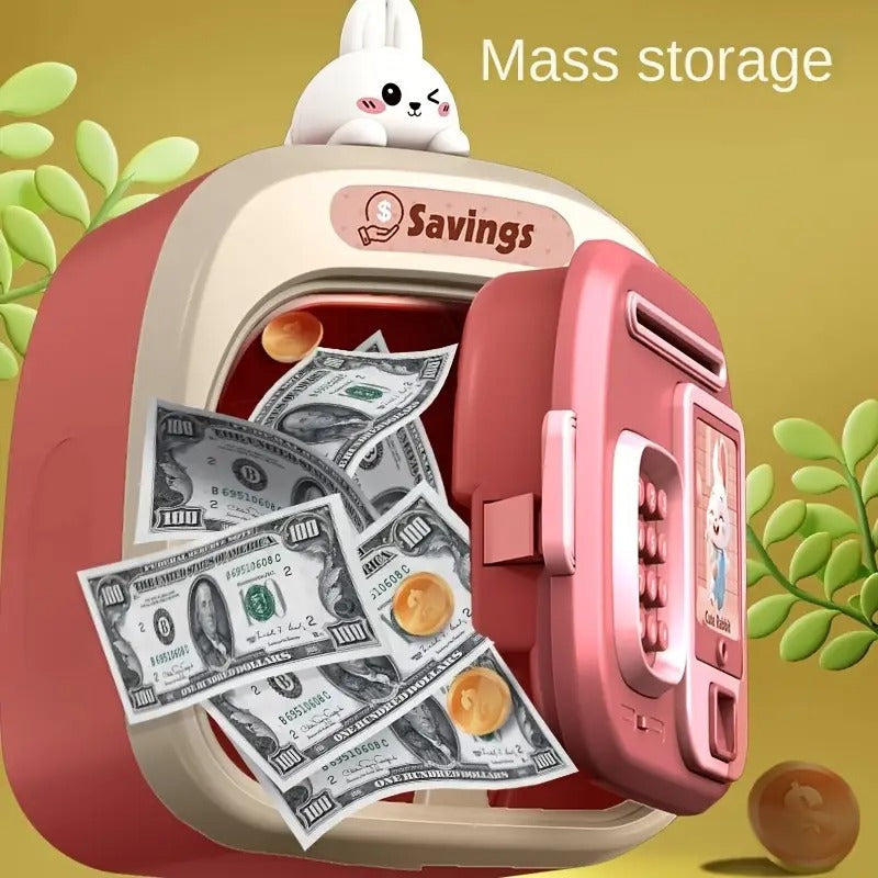 Music Penny Bank Fingerprint Password Savings Box Gift