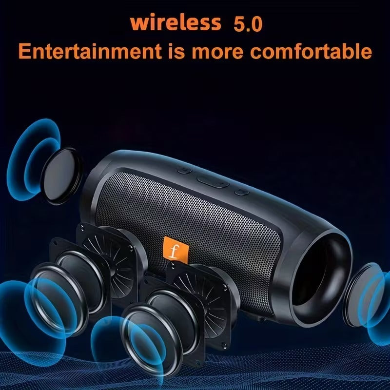 Wireless Speaker Dual Subwoofer Home Car - Speakers at Dealshubindia