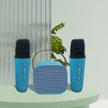Mini Portable Karaoke Speaker with Microphones - Speakers at Dealshubindia