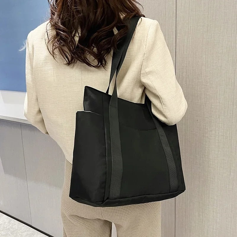 Nylon Shoulder Tote Bag for Women - n/a at Dealshubindia