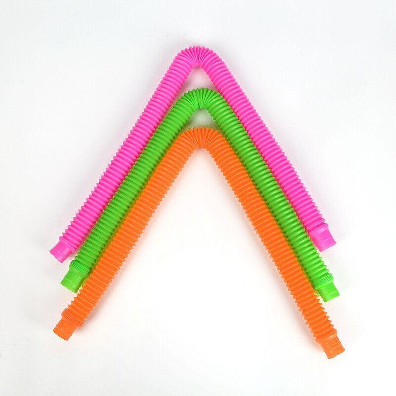 6Pcs Sensory Pop Tube Fidget Toys for Office School Home Use