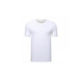 Men T-shirt Plain Blank Heavy Cotton Basic Tee Short Sleeve Large S - 5XL White