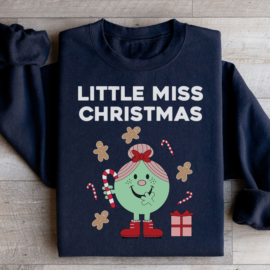 Little Miss Christmas - Sweat Shirt at Dealshubindia