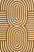 Hand Tufted Rug | Mustard & Ivory | Wool | Looprik by Rugfine