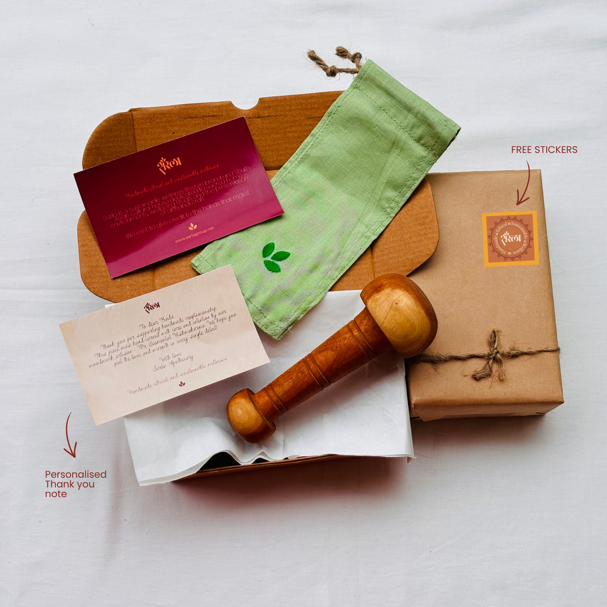 Wooden Arbor Massage Wand