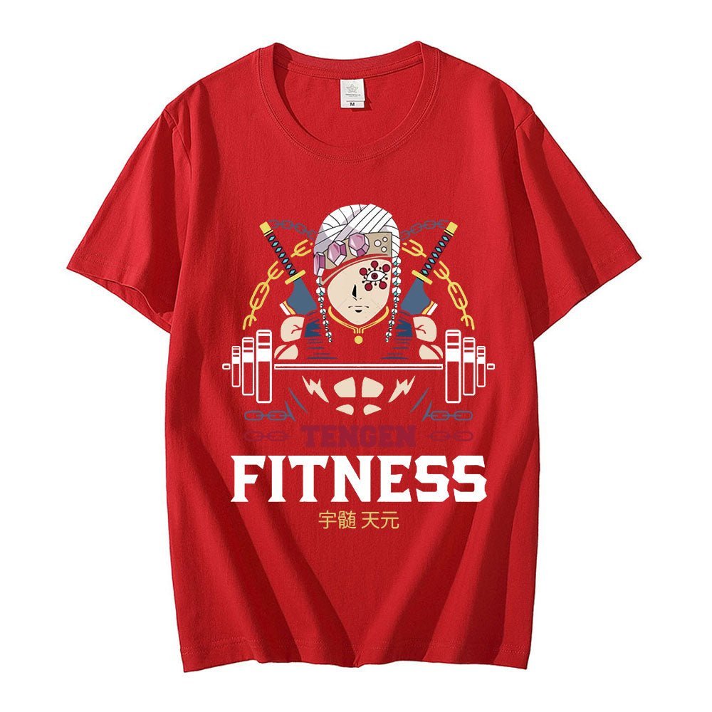 Tengen Uzui Fitness T-Shirt - T-Shirt at Dealshubindia