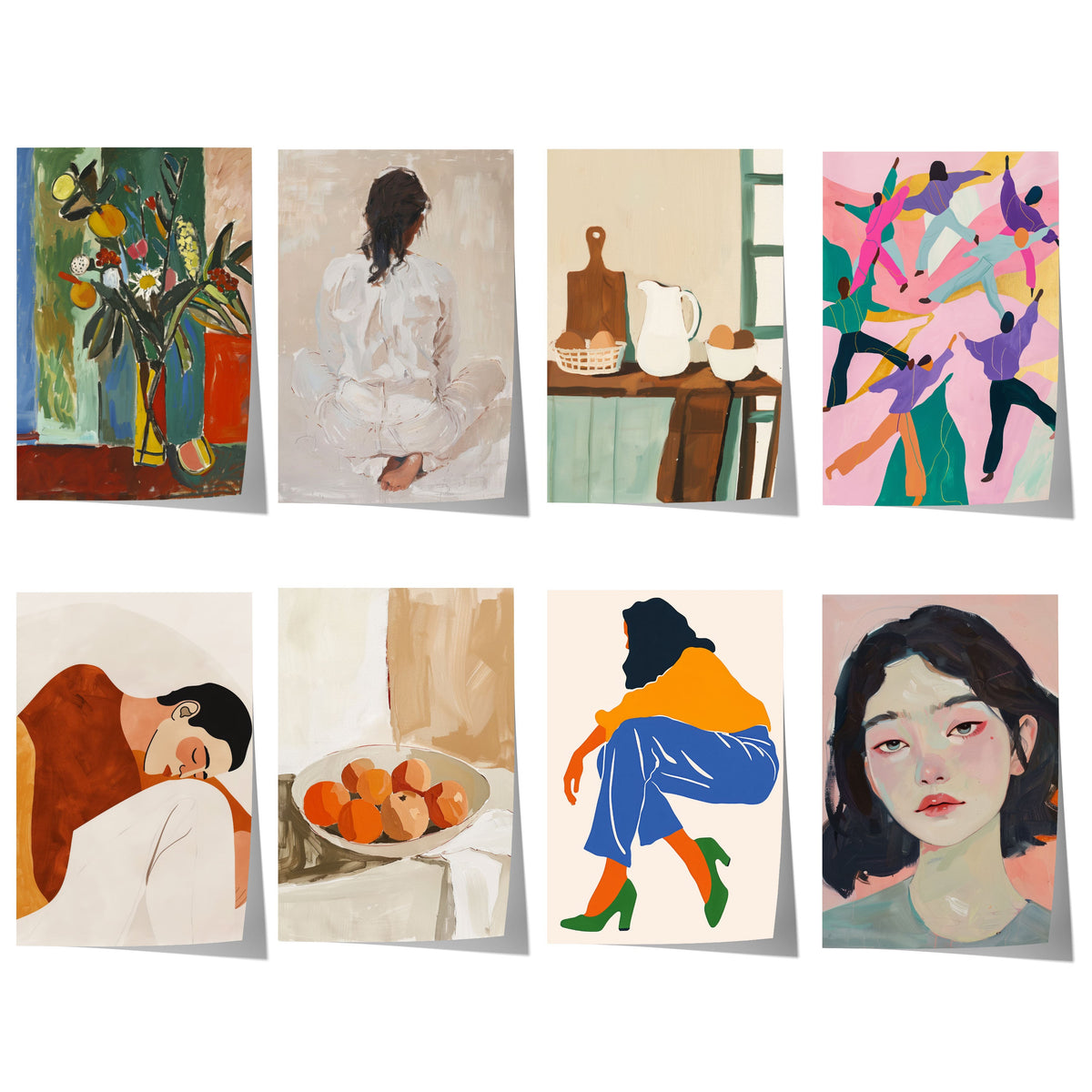 Moderne Kunst Poster · Geschenkidee · Porträts, Stillleben und Zeitgenössische Malerei · Dekoprint ohne Rahmen