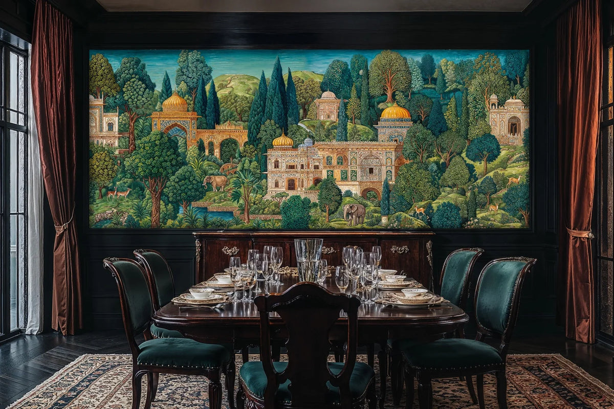 Jaipur Garden Palaces Wall Mural
