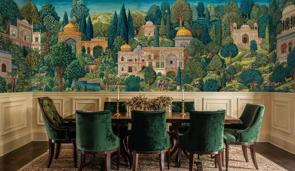 Jaipur Garden Palaces Wall Mural
