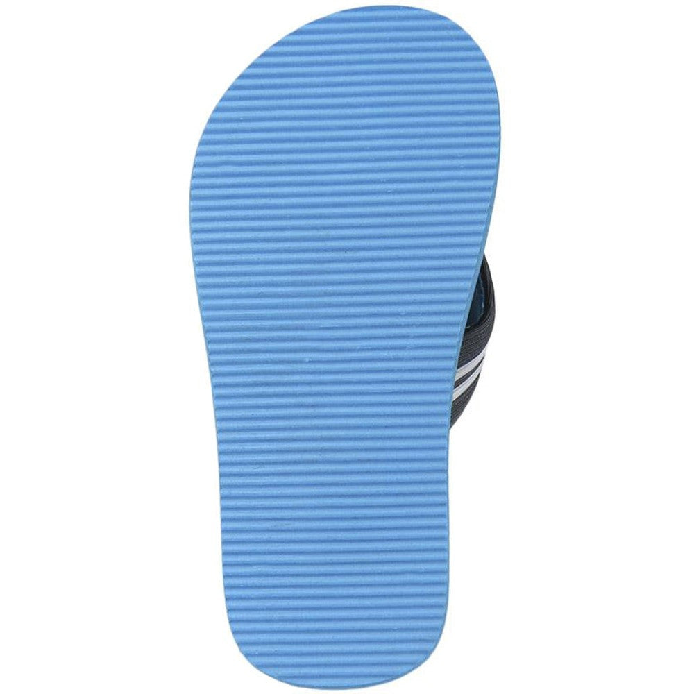 Star Wars flip flop outsole, blue textured sole with edge of black strap