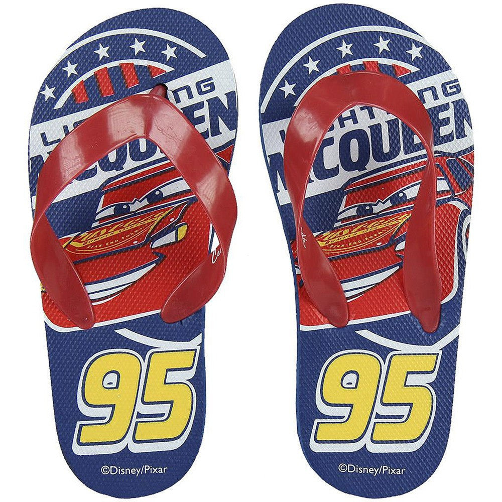 Lightning McQueen flip flops