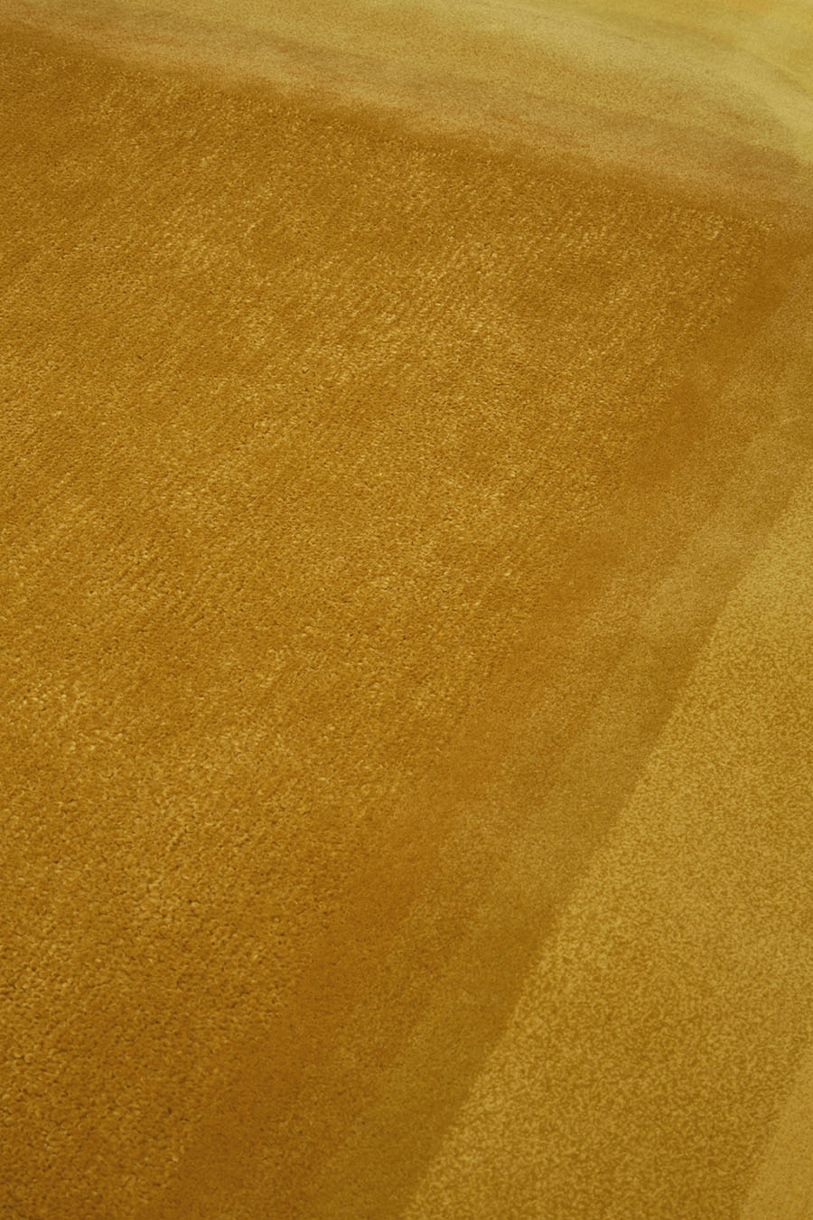 Hand Tufted Irregular Shape Wool Rug | Mustard Yellow | Novanex by Rugfine