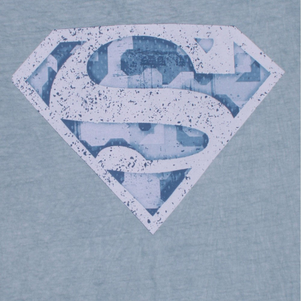 Superman men's blue t-shirt