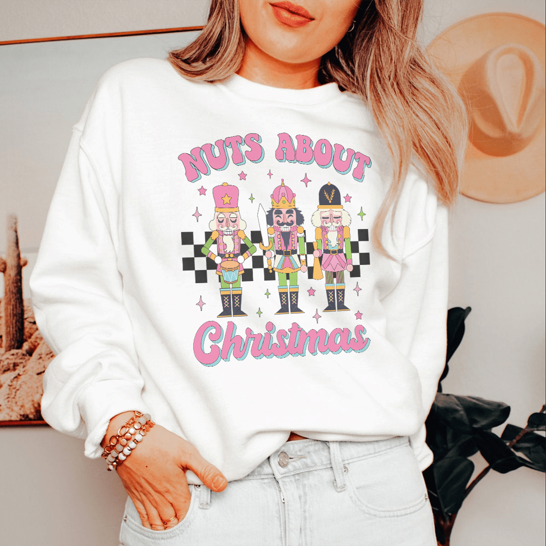Nuts About Christmas - Sweat Shirt at Dealshubindia