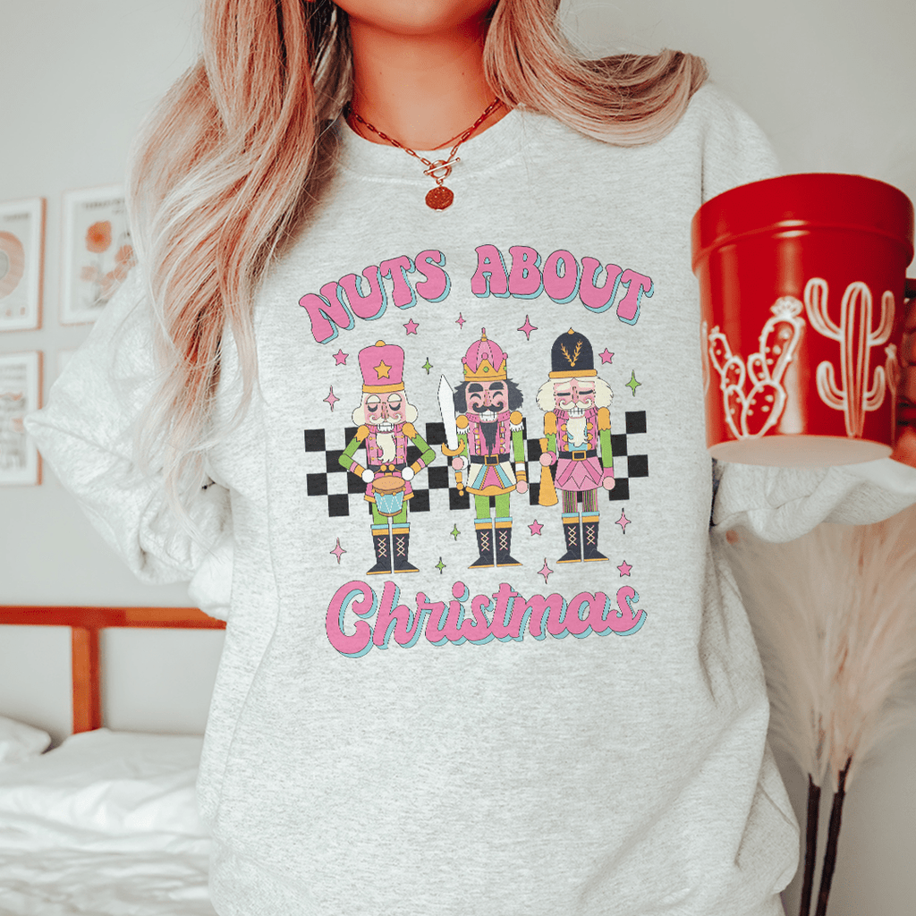 Nuts About Christmas - Sweat Shirt at Dealshubindia