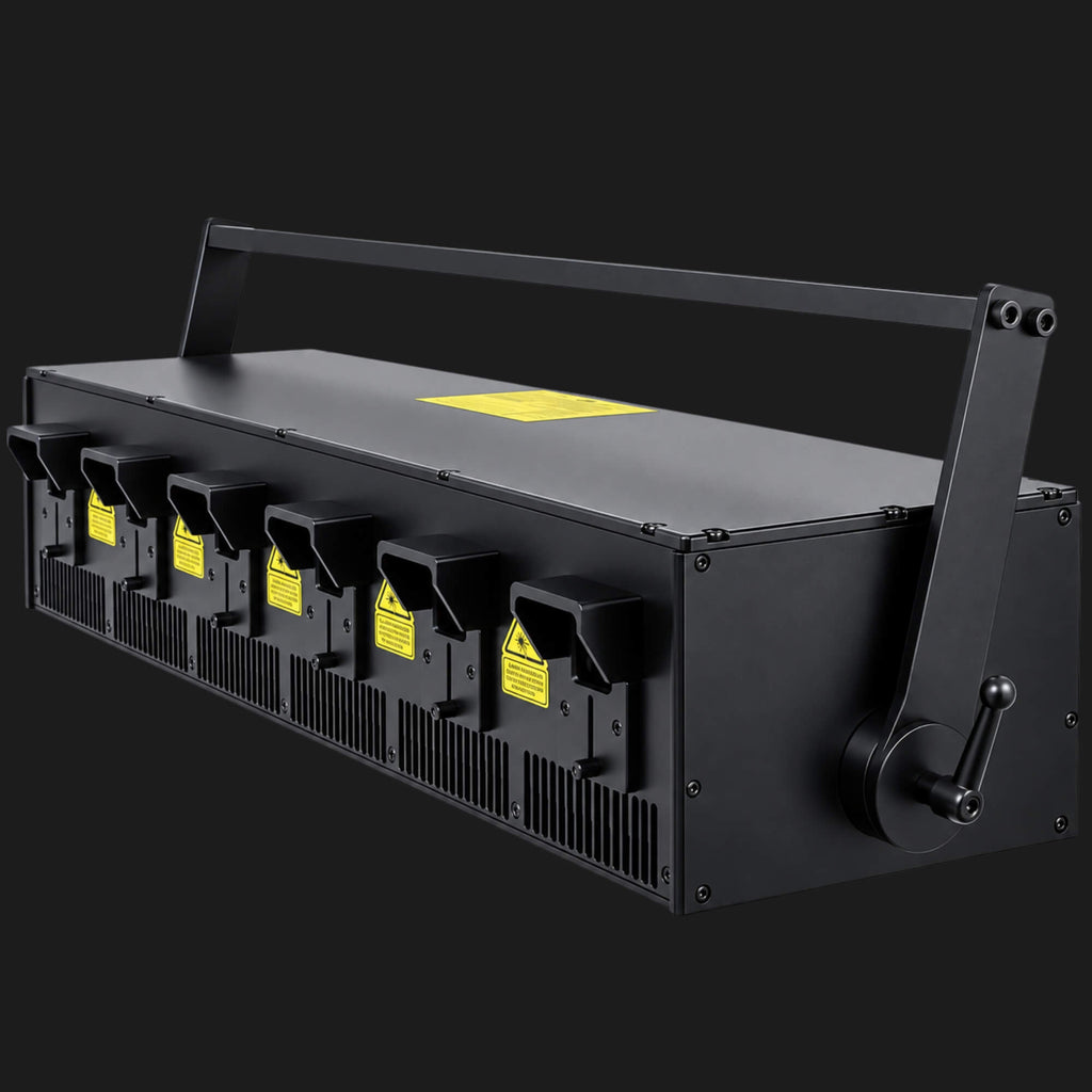 O9 60W RGB IP65 Outdoor Laser Light Bar 6-Head 40Kpps - n/a at Dealshubindia